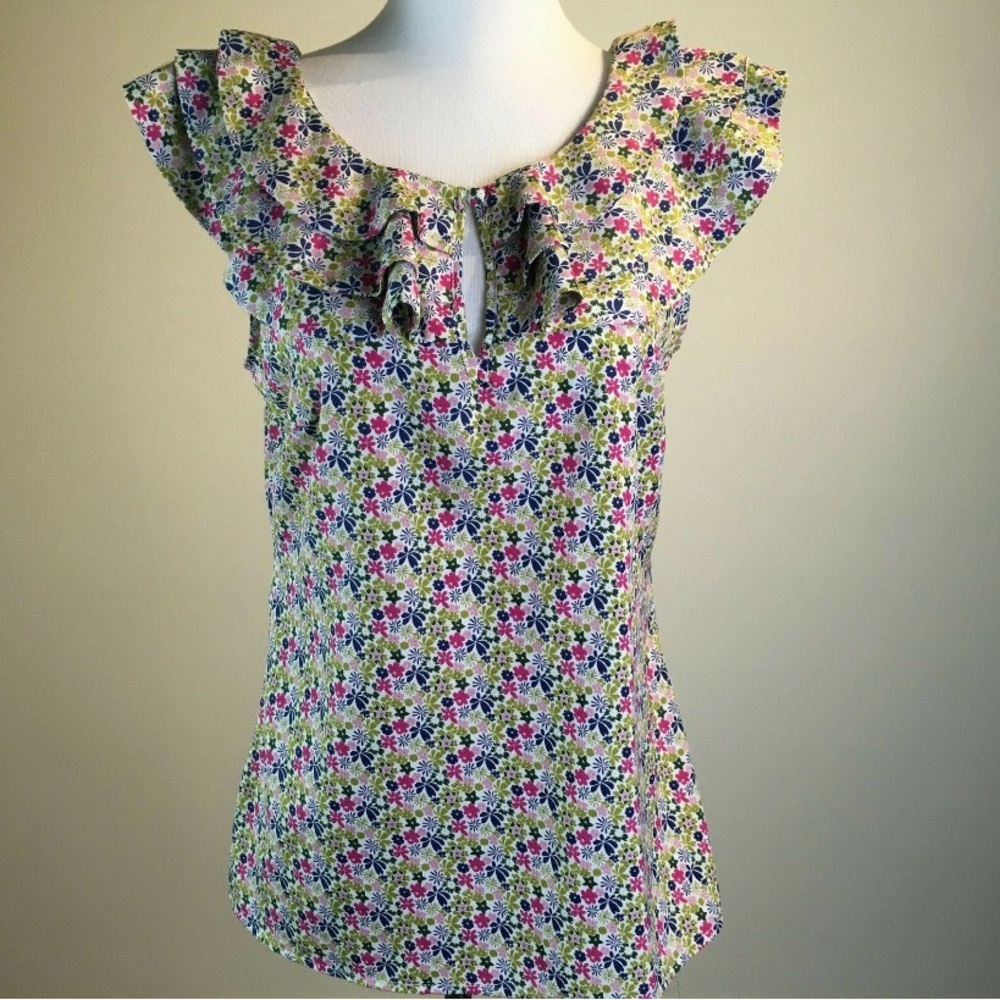 Liberty of London Multicolor Floral Blouse
